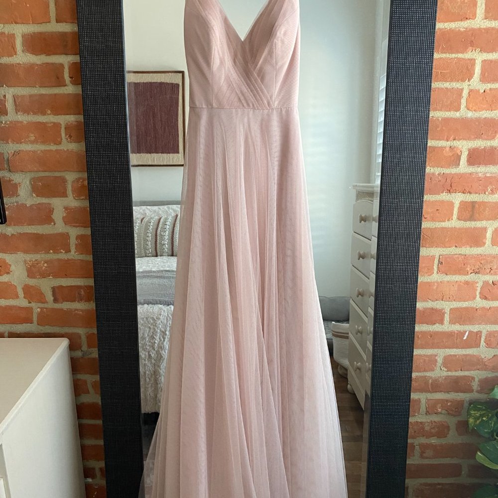 BHLDN Zaria Dress Rosewood - Size 0 - Picture 3 of 4